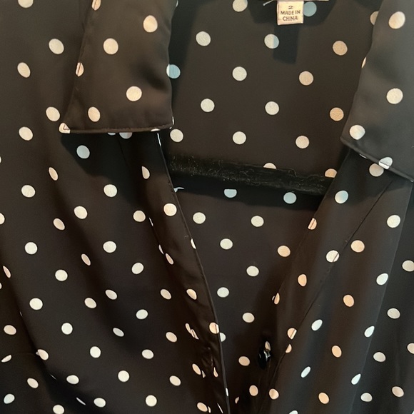 Dot dress- cute & formal. - Picture 3 of 9